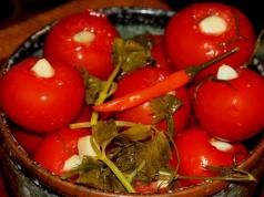 Рецепт малосольных помидоров: варианты в пакете быстрого приготовления и в кастрюле Как засолить помидоры в мешочках